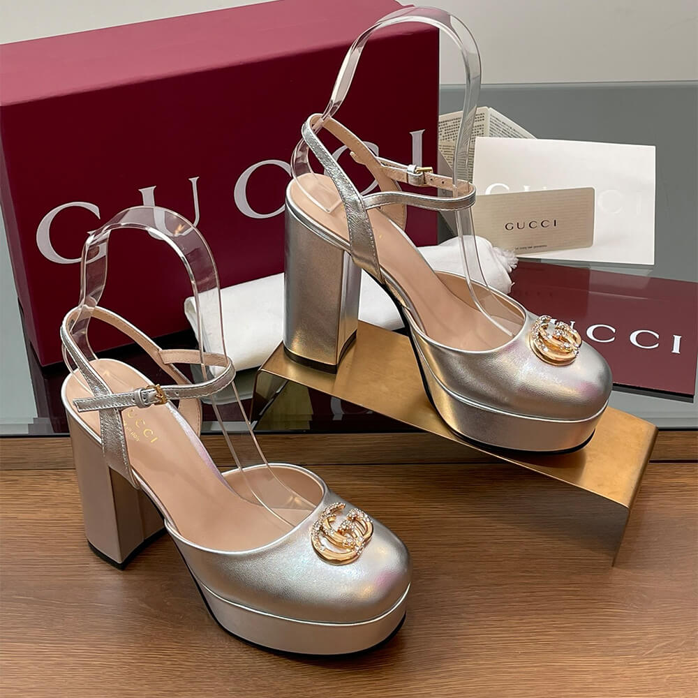 Gvc*1 Women’s platform pump with Double G