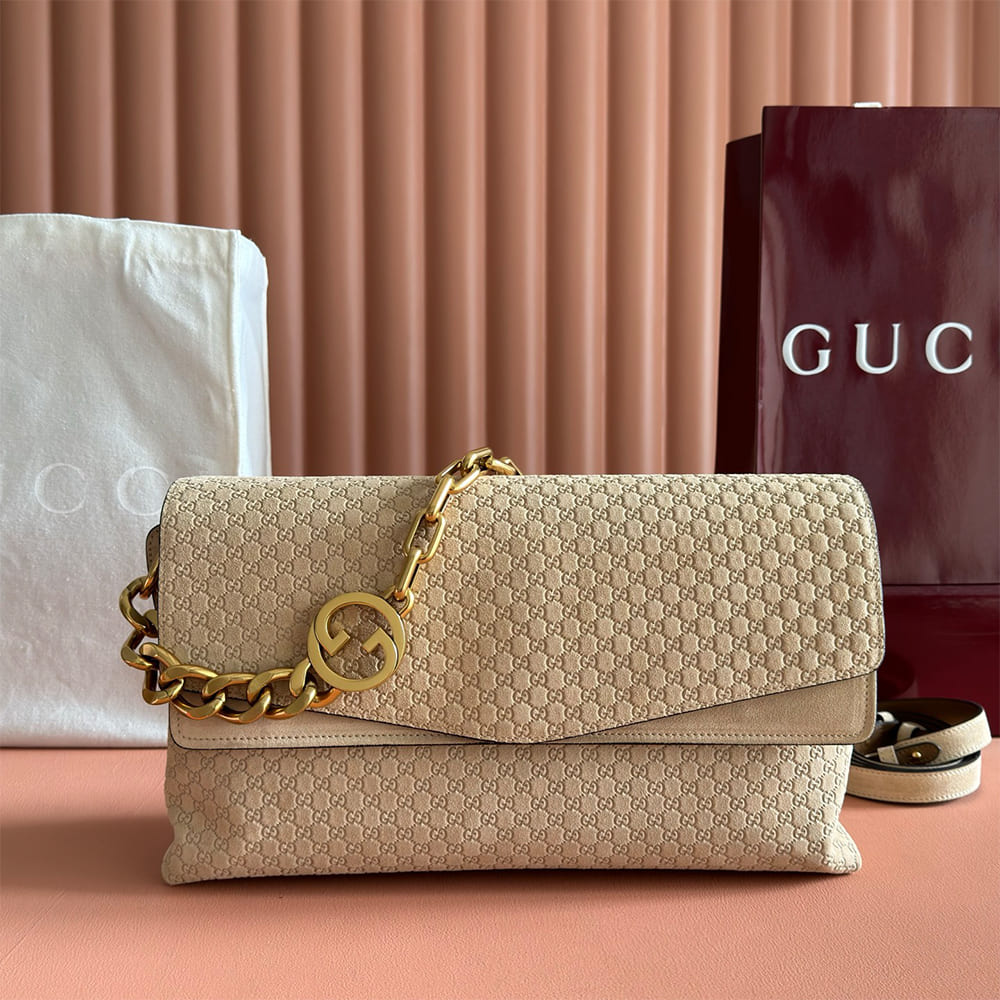 Gvc*1 Large shoulder bag with chain(HIGH-END GRADE)