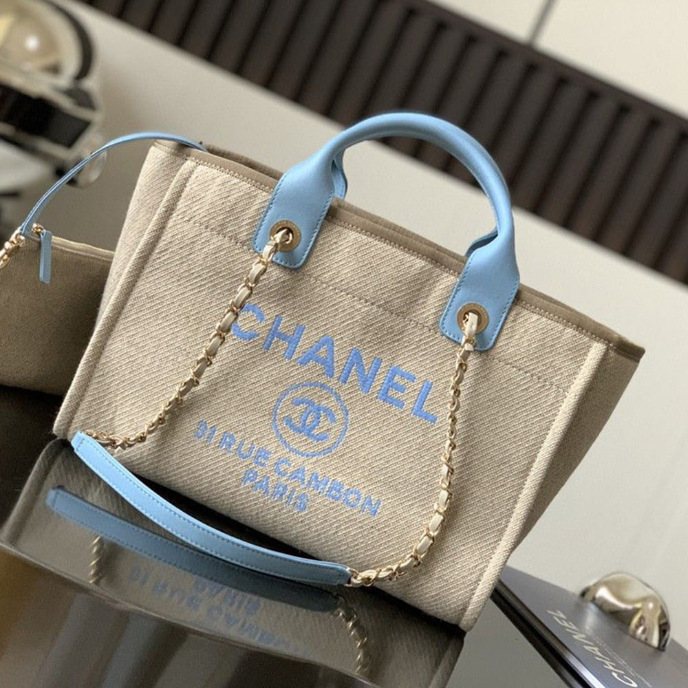 Ch**el Deauville Large Tote(HIGH-END GRADE)