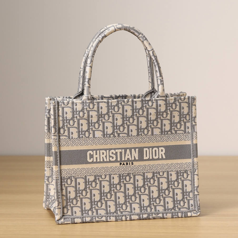 SMALL D10r BOOK TOTE