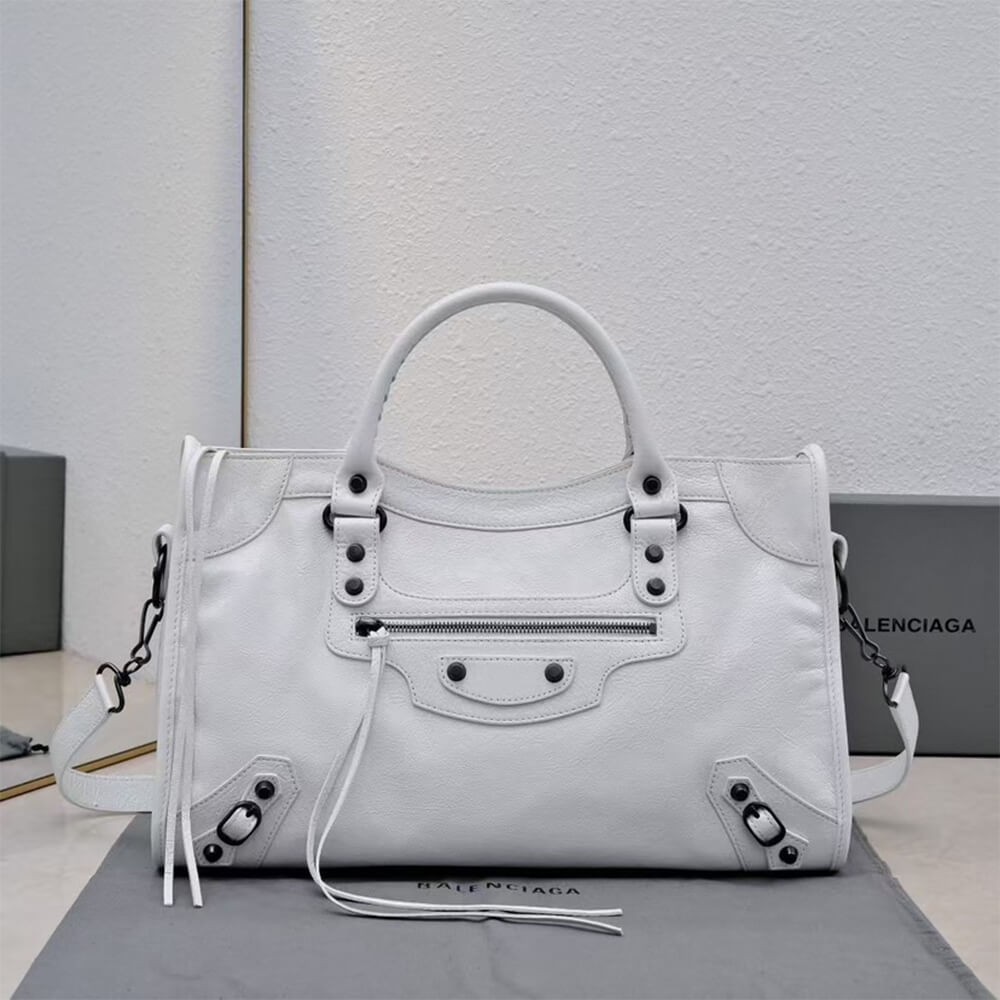 Ba1en*iaga Women’s Le City Bag Medium(HIGH-END GRADE)