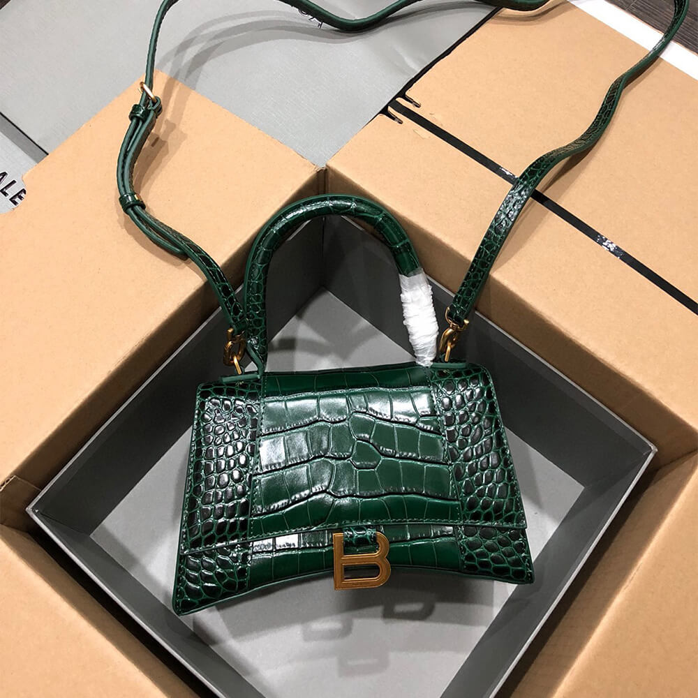 Ba1en*iaga Hourglass Handbag Small(high-end grade)