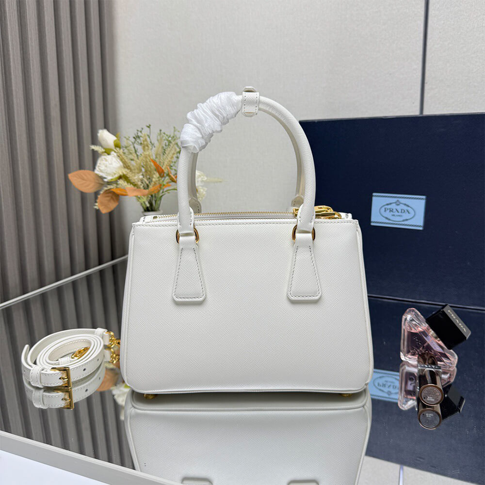 Pra*a Small Pra*a Galleria Saffiano leather bag(HIGH-END GRADE)