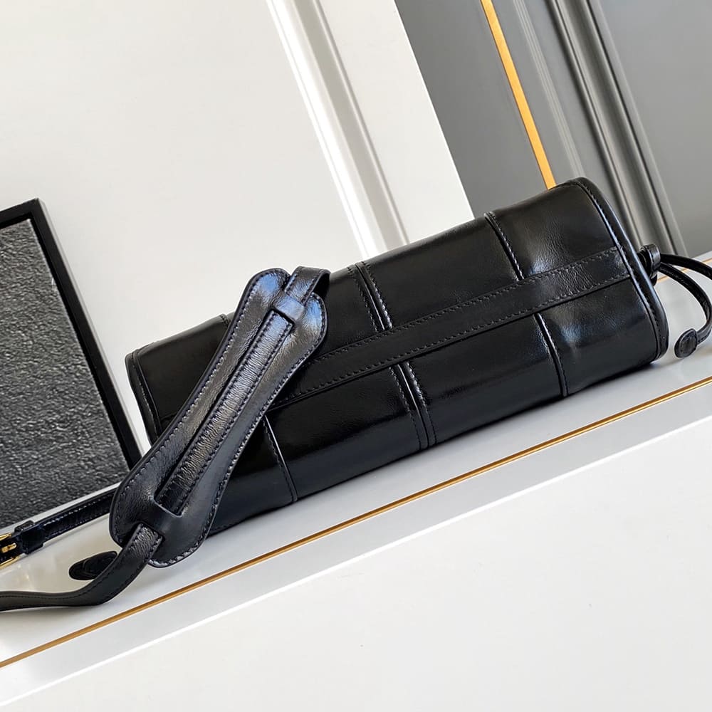 Pra*a Bonnie leather mini handbag(HIGH-END GRADE)