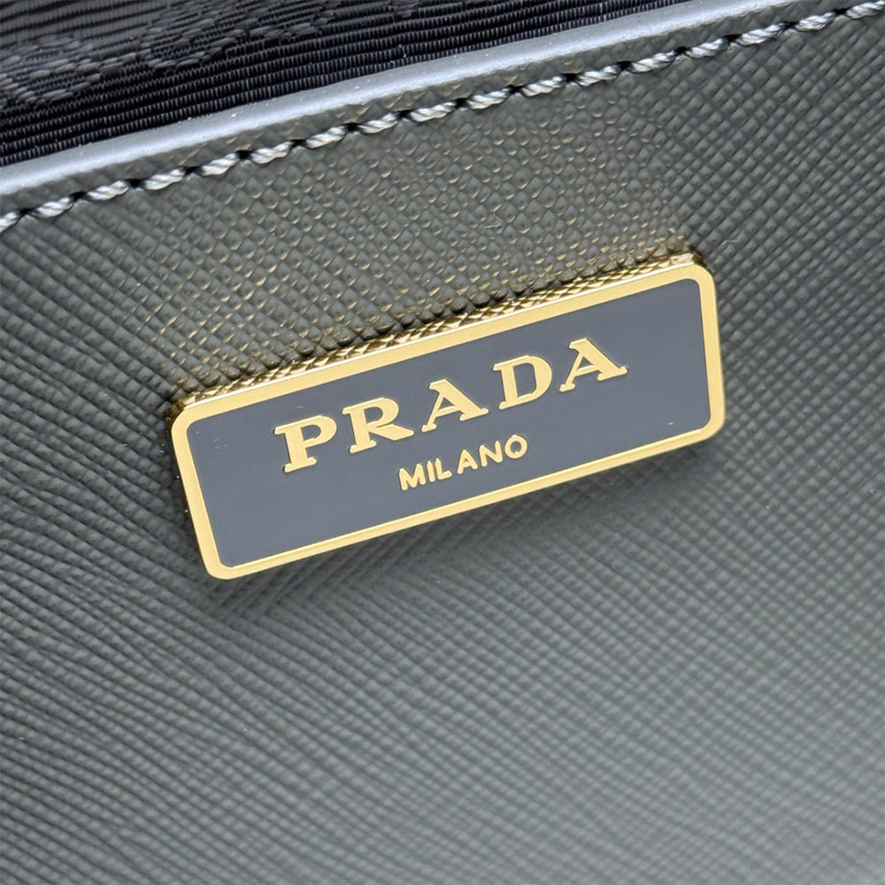 Pra*a Galleria medium Saffiano leather bag(HIGH-END GRADE)