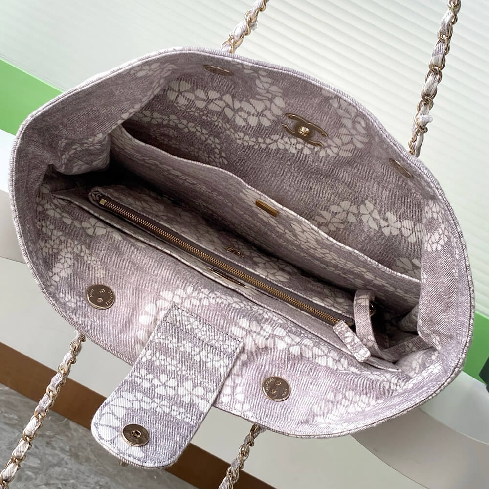 Ch**el Coco Beach Shopping Bag(high-end grade)