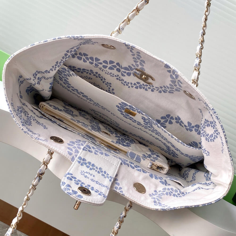 Ch**el Coco Beach Shopping Bag(high-end grade)